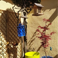 SMALL BIRD FEEDER / MANGEOIRE POUR PETIT OISEAUX - Thumbnail 2
