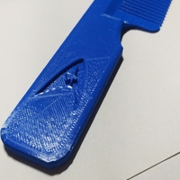 Small Star Trek Comb / Peigne Star Trek 3D Printing 406167