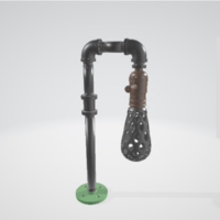 Small pipe lamp 3D Printing 406176