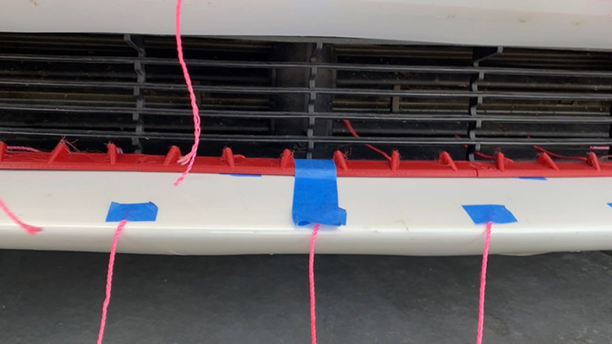 Tesla Model 3 Radiator inlet vortex generator 3D Print 406205