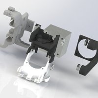 Fan mount for the UP MIni extruder stepper - Thumbnail 2