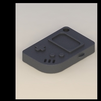 Small Keychain Gameboy 3D Printing 406292