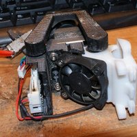 Fan mount for the UP MIni extruder stepper - Thumbnail 9