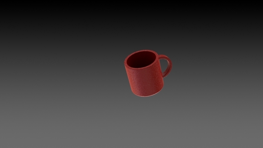Keychain Mug 3D Print 406363