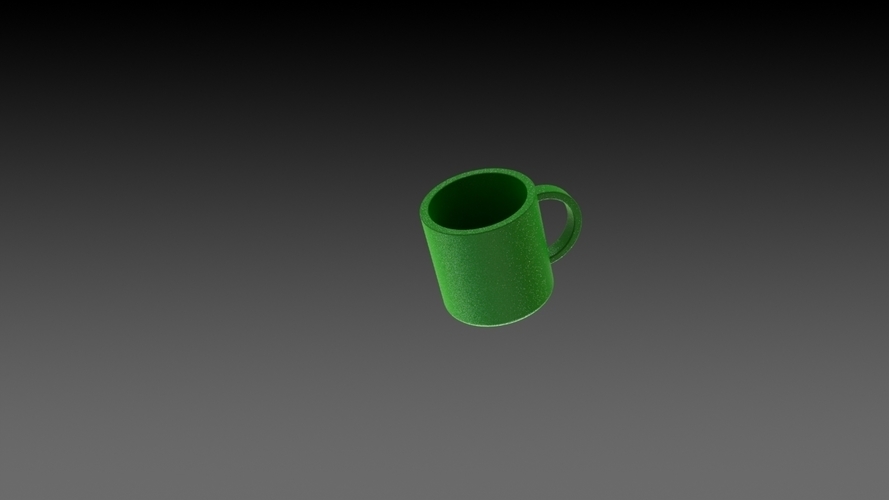 Keychain Mug 3D Print 406364