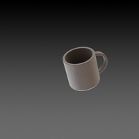 Small Keychain Mug 3D Printing 406365