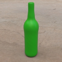 Small Pre-Hollowed Beer Bottle 1 Plain 3D Printing 406379