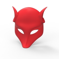 JAPANESE FOX MASK - Thumbnail 2