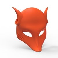 JAPANESE FOX MASK - Thumbnail 6