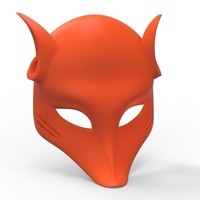 JAPANESE FOX MASK - Thumbnail 8