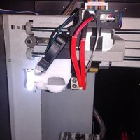 UP Mini Extruder stepper platform and wind barrier modded for be - Thumbnail 2