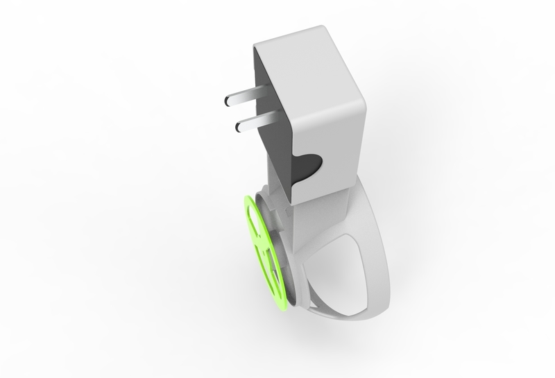 echoe dot wall mount holder