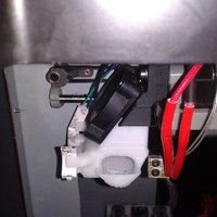 UP Mini Extruder stepper platform and wind barrier modded for be - Thumbnail 3