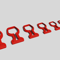 Small Cortador de arcilla polimerica- copas 3D Printing 406464