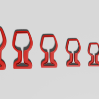 Cortador de arcilla polimerica- copas - Thumbnail 2