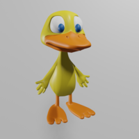 Small pato cartoon 3D Printing 406477