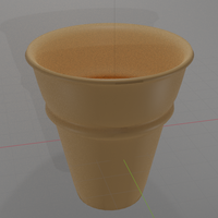 Small Cono de helado 3D Printing 406493