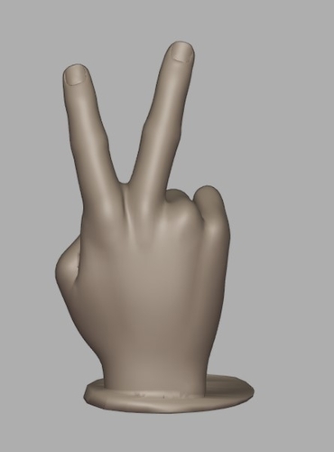 victory hand base