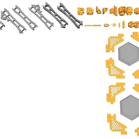 17" x 34" SHELF HD NE-RACK 300mm x 300mm Print Optimized - Thumbnail 2