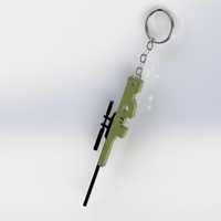 Small Keychain AWP 3D Printing 406588