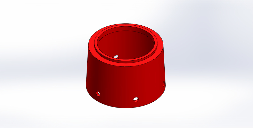 Leuchtturm ähnlich “Roter Sand “ für Solar LED-Beleuchtung. 3D Print 406598