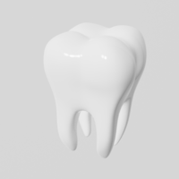 Small Cartoon tooth 3D Printing 406607