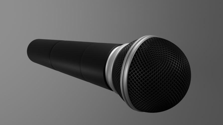 microphone 3D Print 406698