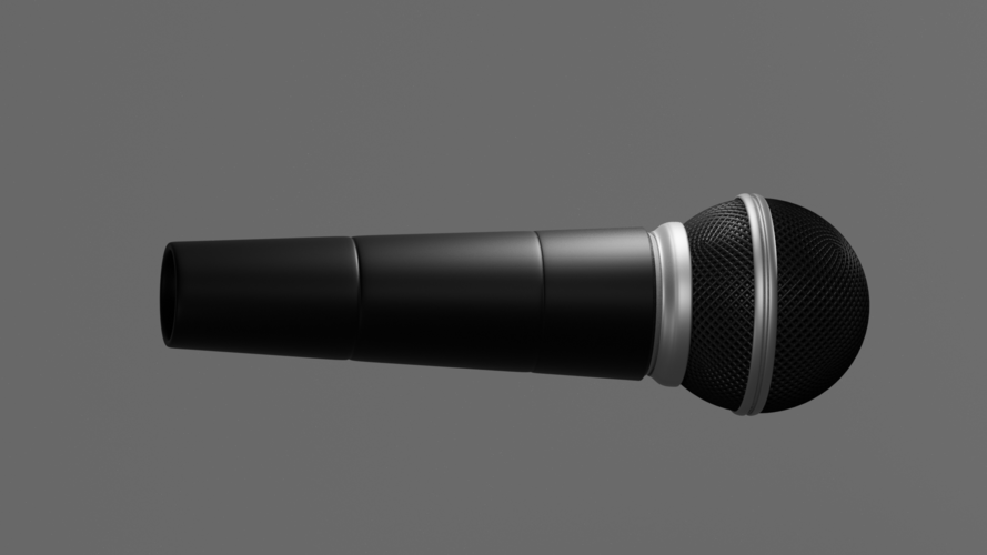 microphone 3D Print 406699