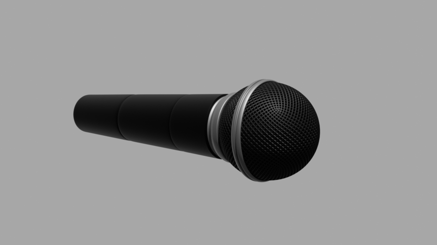 microphone 3D Print 406701
