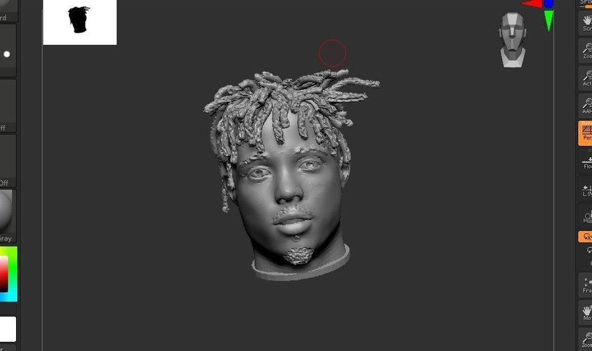 Juice WRLD Bust/Sculpture 3D Print 406766