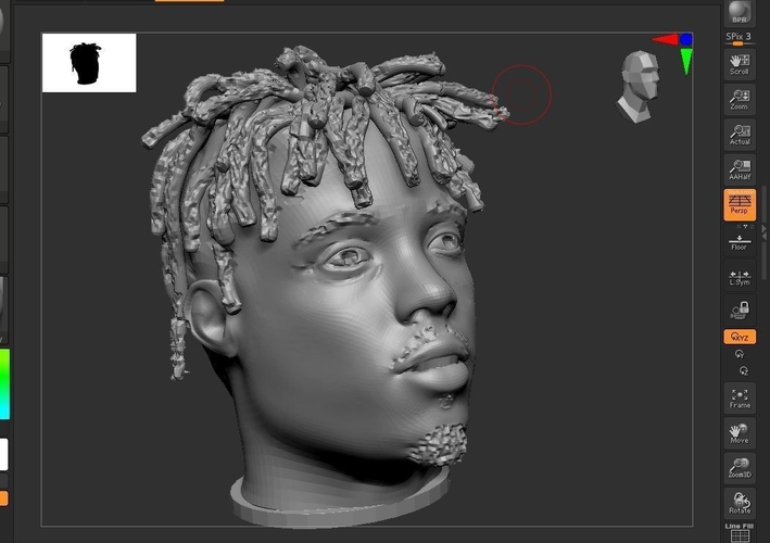 Juice WRLD Bust/Sculpture 3D Print 406768