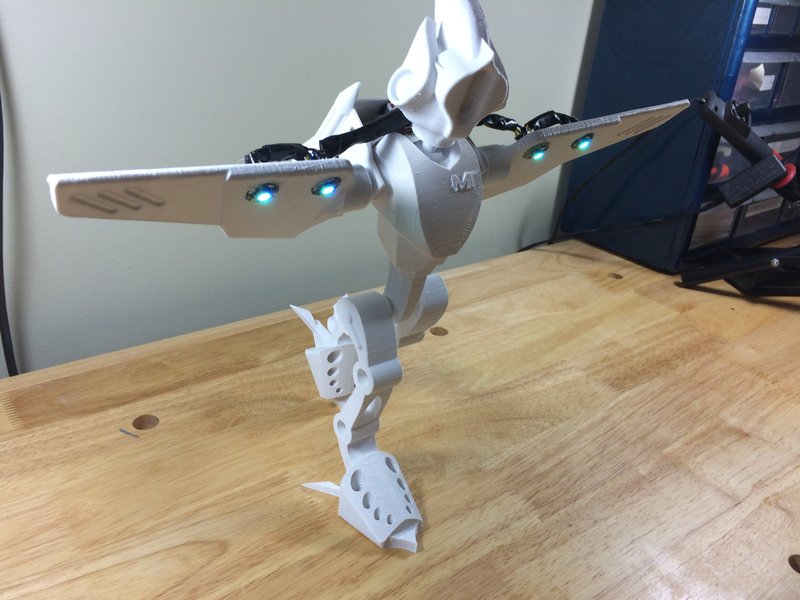 MakerTron Arduino Smart Flight Suit - Pinshape