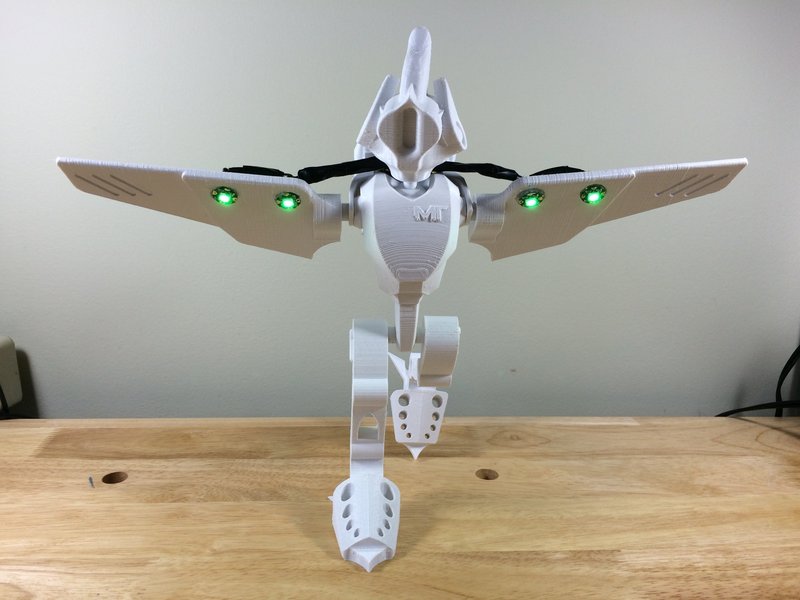 MakerTron Arduino Smart Flight Suit - Pinshape