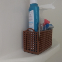 Small Shower Basket 3D Printing 406832