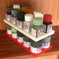 Small Paint Bottle Stacker for Tamiya enamel bottles 3D Printing 406879