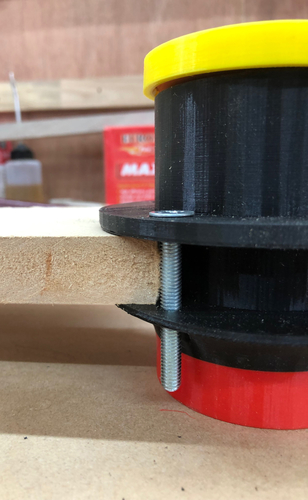 Vacuum Connector for Woodworking, Spring Loaded. 3D Print 406947