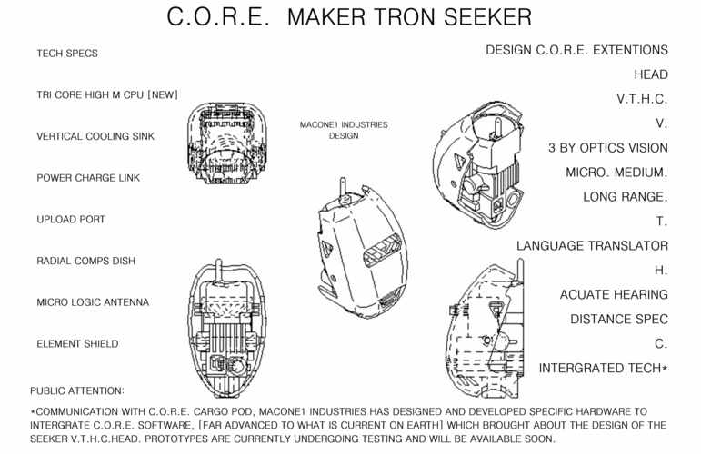 head VTHC SEEKER 3D Print 40698