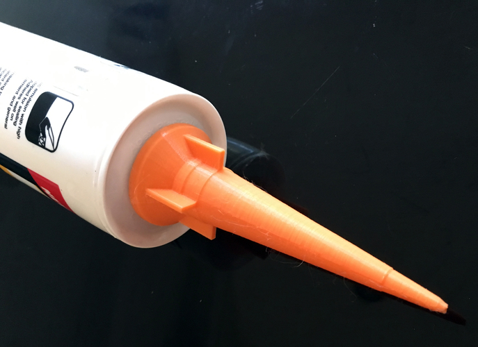 Sealant Caulk Cartridge Nozzle set 3D Print 406988