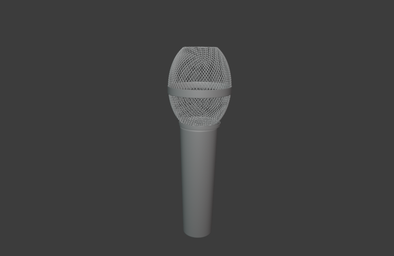 Microphone 3D Print 406991