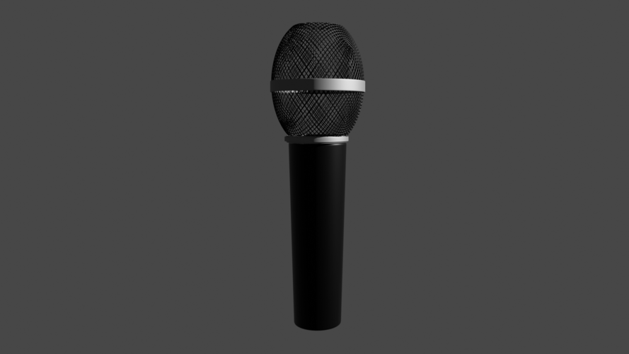 Microphone 3D Print 406992