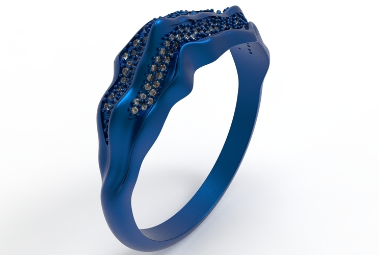 Alborz Ring 3D Print 407025