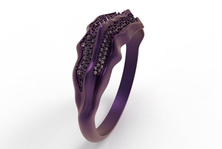 Alborz Ring 3D Print 407026