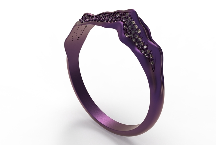 Alborz Ring 3D Print 407031