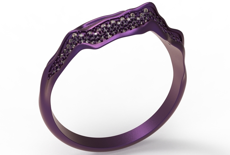 Alborz Ring 3D Print 407034