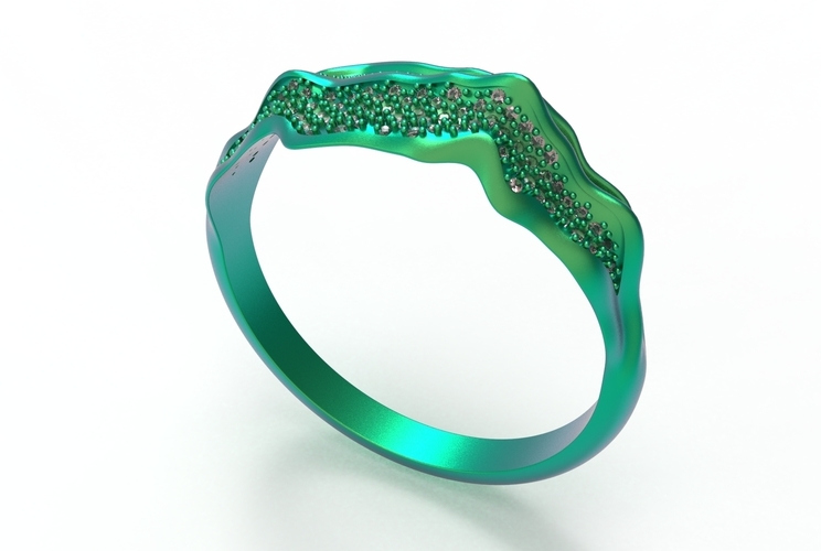 Alborz Ring 3D Print 407036