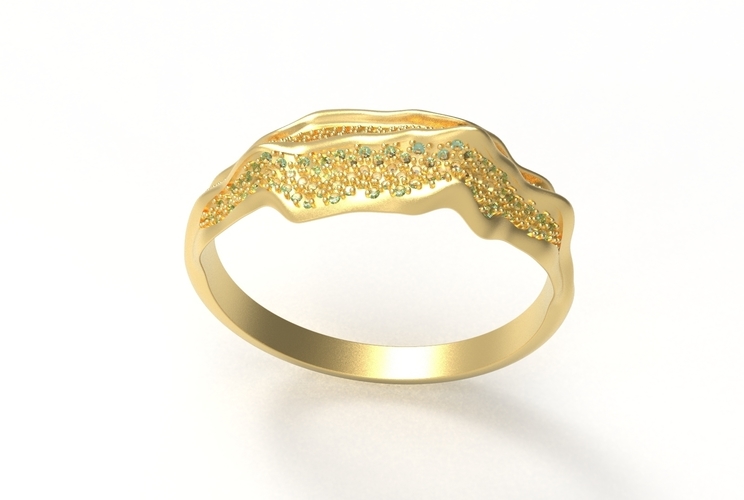 Alborz Ring 3D Print 407039