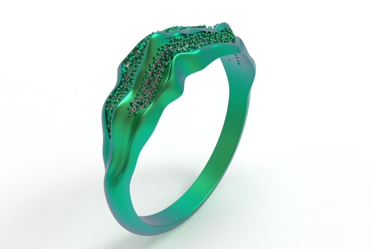 Alborz Ring 3D Print 407045