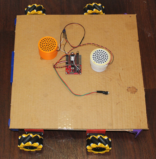Quad Mecanum Wheel Rover Kit