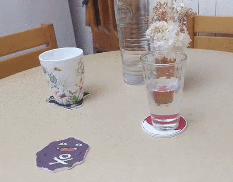Dessous de verre Pokemon / Coaster Pokemon 