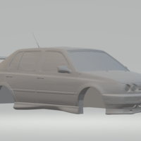 Small vw jetta fast and furious 3D Printing 407093